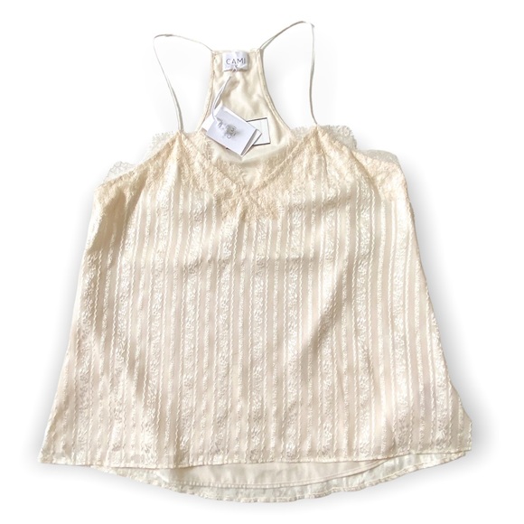 Cami NYC Prairie Racer Silk Camisole - Picture 4 of 13